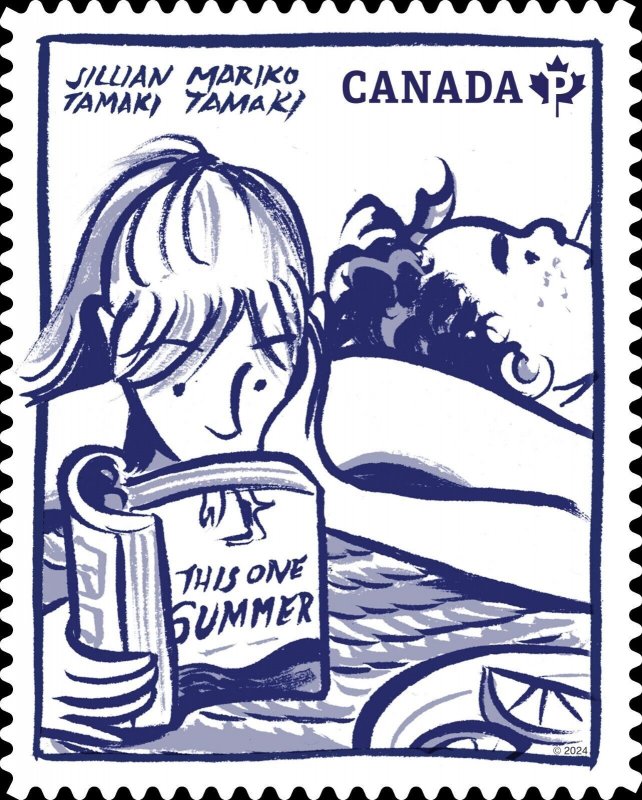 Canada Graphic Novelists Jillian Tamaki Mariko Tamaki P single MNH 2024