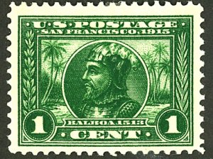 U.S. #397 MINT OG HR 