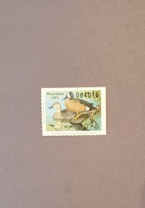 MO5, Blue-winged teal, Mint, CV $45.00