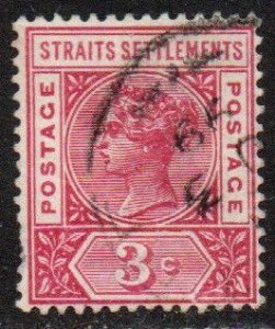 Straits Settlements Sc #84 Used