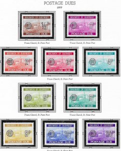 Guernsey #J18-J29 POSTAGE DUES (MNH)  CV $3.25