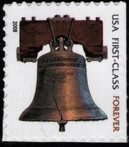 SC#4125b (42¢) Liberty Bell Booklet Single: (2008) SA