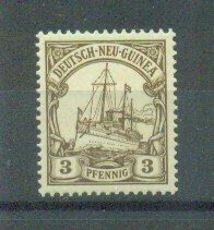 German New Guinea sc# 7 mh cat value $1.25