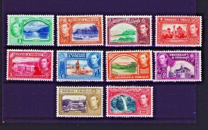 Trinidad & Tobago GVI 1938-41 Sc 50 59 MLH