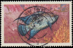 Qatar #80, Incomplete Set, 1965, Fish, Used