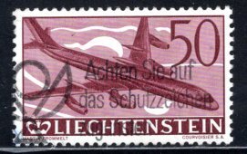 Liechtenstein #C36  Used    VF   CV $4.00 ....   3510410