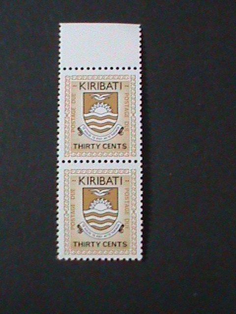 ​KIRIBATI 1981-SC# J3-POSTAGE DUE STAMPS-IPAIRS MNH-LAST ONE-VERY FINE