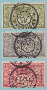 NETHERLANDS B1 - B3 SEMI-POSTALS  USED - NO FAULTS VERY FINE! - Y617