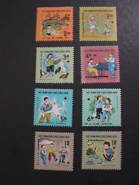 ​VIETNAM 1970 SC#571-8-CHILDREN ATIVITIES MNH-VF WE SHIP TO WORLD WIDE.