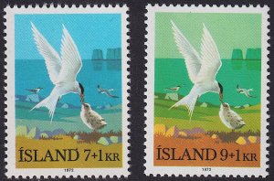 Iceland - 1972 - Scott #B23-B24 - MNH - Bird Arctic Tern