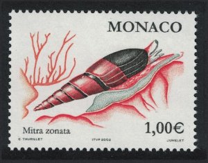 Monaco Zoned Mitre Shell 2002 MNH SG#2531 MI#2573-2582