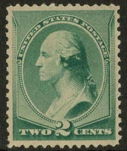 US Scott #213 Mint, VF, Hinged