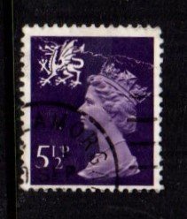 Wales - #WMMH6 Machin Queen Elizabeth II - Used