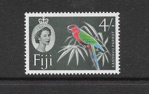 BIRDS - FIJI #173 PARROT MNH