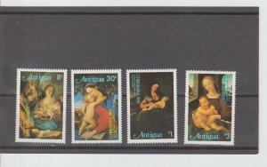 Antigua  Scott#  638-641  MNH  (1981 Christmas)