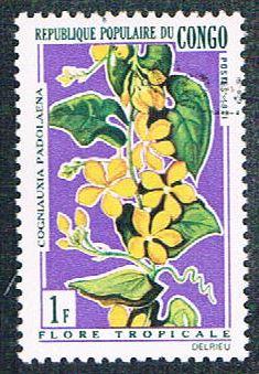 Congo PR 237 Used Flowers (BP3820)