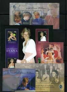 British Royalty MNH NINE-Page Collection Micronesia ZAYIX 0825L1707
