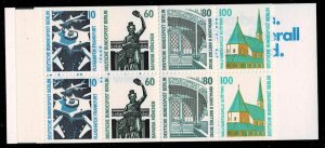 Berlin 1990,Sc.#9N553a MNH booklet Tourist Attractions
