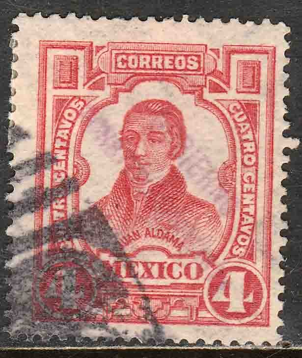 MEXICO-Monterrey 426VAR TII, 4¢ GOB.. REV PROV OVPT CONSTIT.. USED VF (1017)