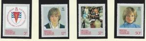 British Antarctic Territory mnh S.C.#  92 - 95