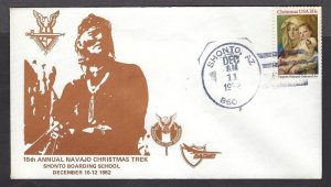 1982 US Boy Scouts Shonto AZ Knights Dunamis Navajo Christmas