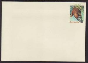 Australia Platypus Unused Postal Envelope 
