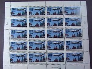 U.S.# 3211-MINT/NH--PANE OF 20--50 th ANNIVERSARY OF THE BERLIN AIRLIFT---1998