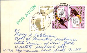 Colombia, Birds, U.P.U. Universal Postal Union