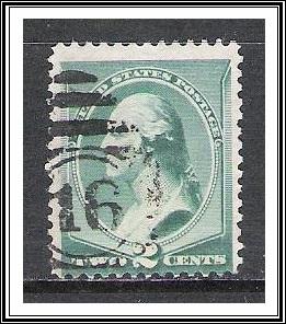 US #213 Washington Fancy Cancel Used (fc-11)