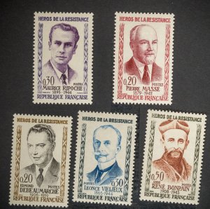 France #959-963  MINT  set