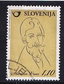 Slovenia  #827   used   2010    Stanko Vraz