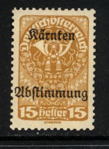 Austria 1920  Scott #B13 MLH