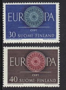 Finland   #376-377  MNH  1960   Europa