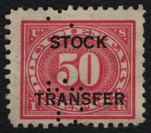 #RD9 50c Stock Transfer, Used [33] **ANY 5=FREE SHIPPING**