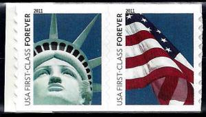 4487a Mint,OG,NH... Pair... SCV $3.00