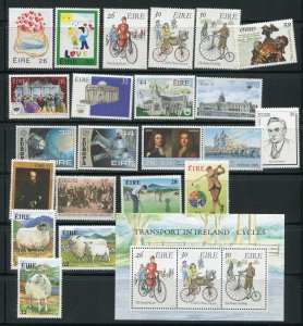 Ireland 492-514 Stamps From 1991 MNH Cycles, Sheep, Golf, and More!