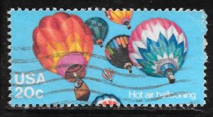 USA 2033: 20c Balloons, used, VF