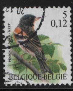 Belgium 2000 used Sc 1788 5fr Northern finch