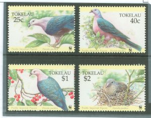 Tokelau  #204-207 Mint (NH)