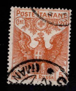 Italy Scott B3 Used 1915 Red Cross Semi-Postal stamp nciee cancel CV $65