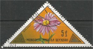 MONGOLIA, 1973, CTO 5m, Flowers Scott 743