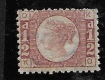 GB 58 pl 6  1870 issue  VF / LH