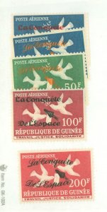 Guinea #C35-C38  Single (Complete Set)