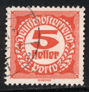 Austria 1920  Scott #J75 used