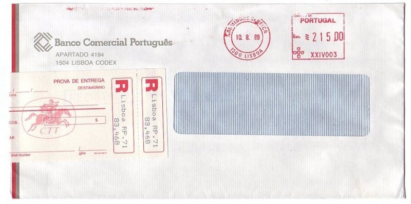 Meter cover / Label Portugal Horse - Postilion - Postman