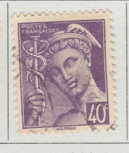 1942 France Commemorative Stamp Used A20P16F1211-