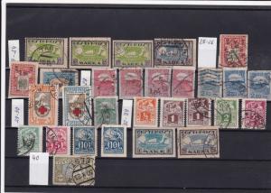 estonia mounted mint & used stamps ref 18500