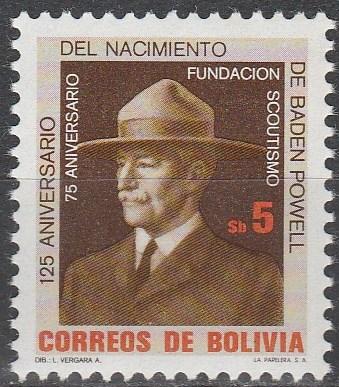 Bolivia #683 MNH F-VF   (V3139)