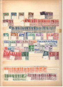 SWITZERLAND COLLECTION ON STOCK SHEET MINT/USED