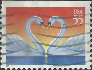 # 3124 USED LOVE TWO SWANS